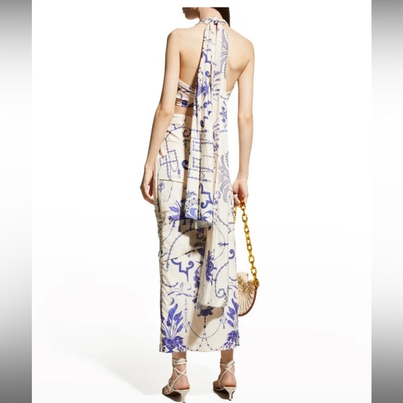 Johanna Ortiz - Knot It Up Halter Crop Top - Picture 5 of 11